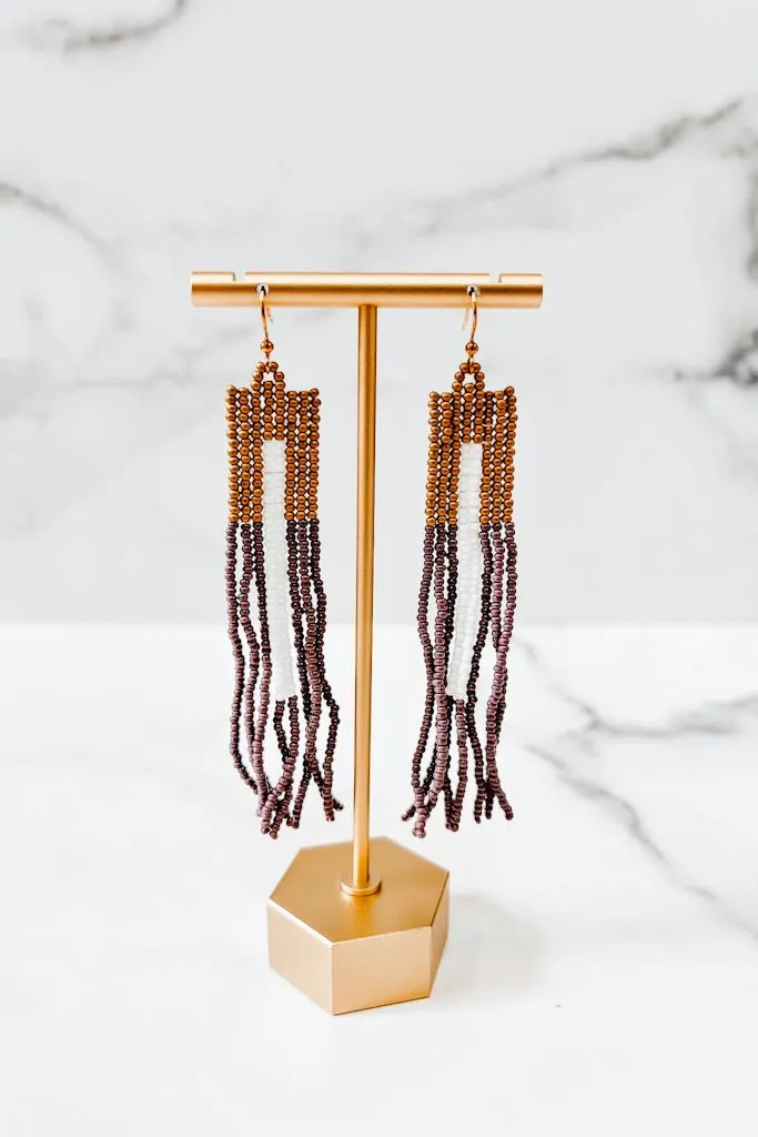 Melanie Beaded Earrings