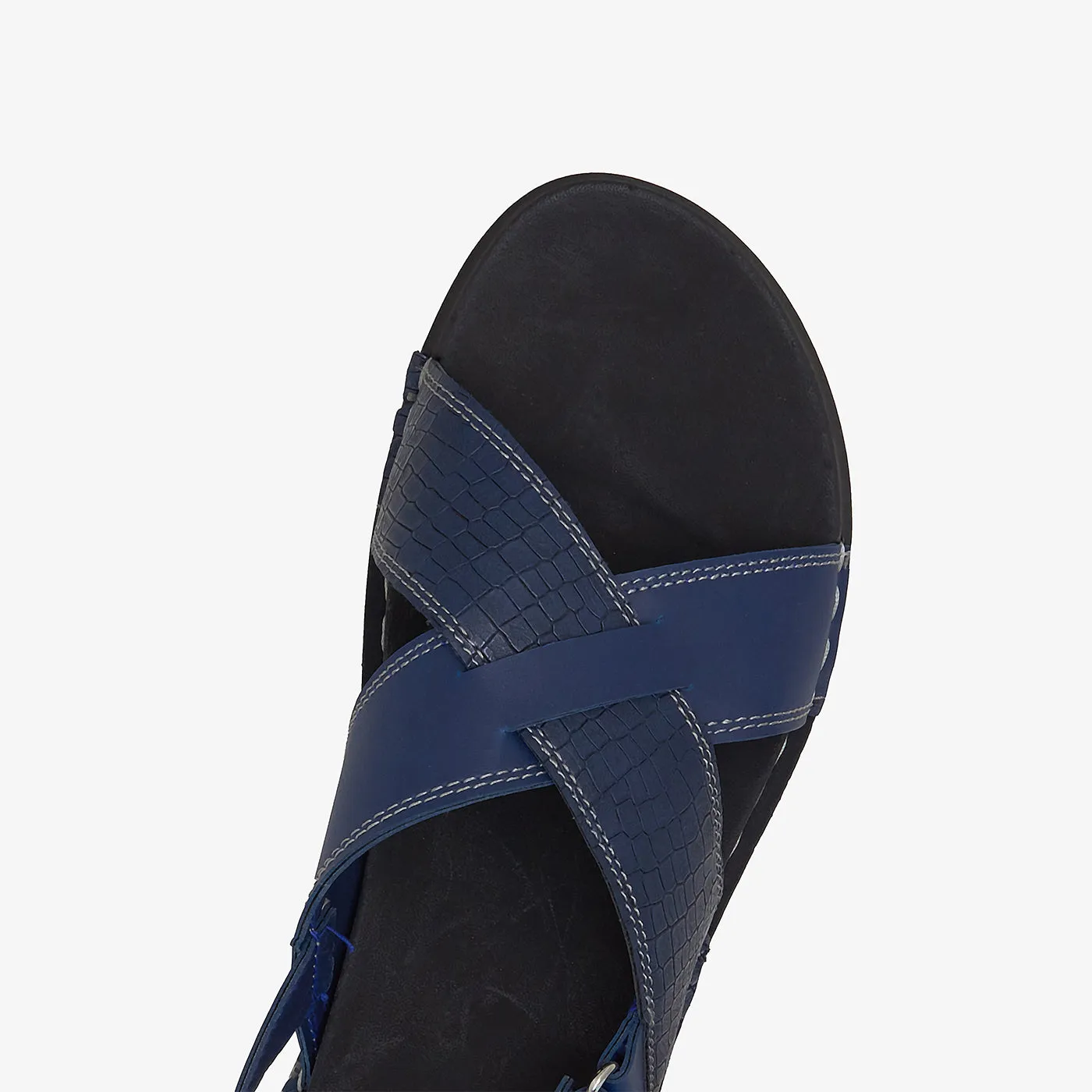 Men's Cross Strap Sandals