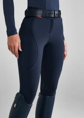 Navy Core Mid-Rise Breeches Full Seat