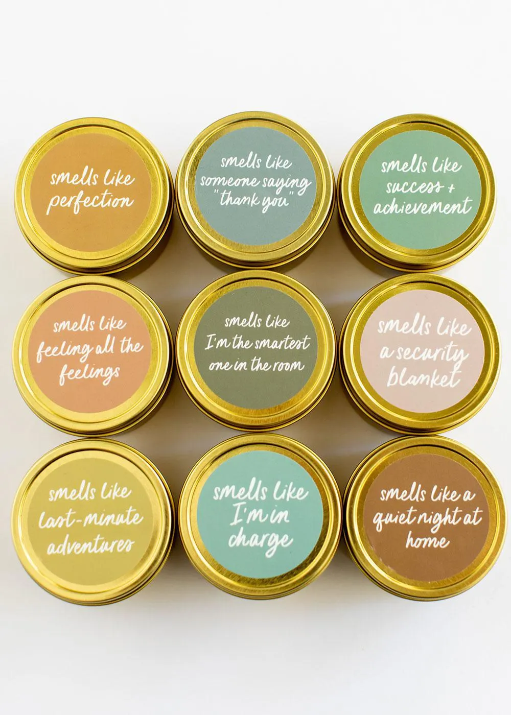 NEW | Personality Candles |  9 Styles