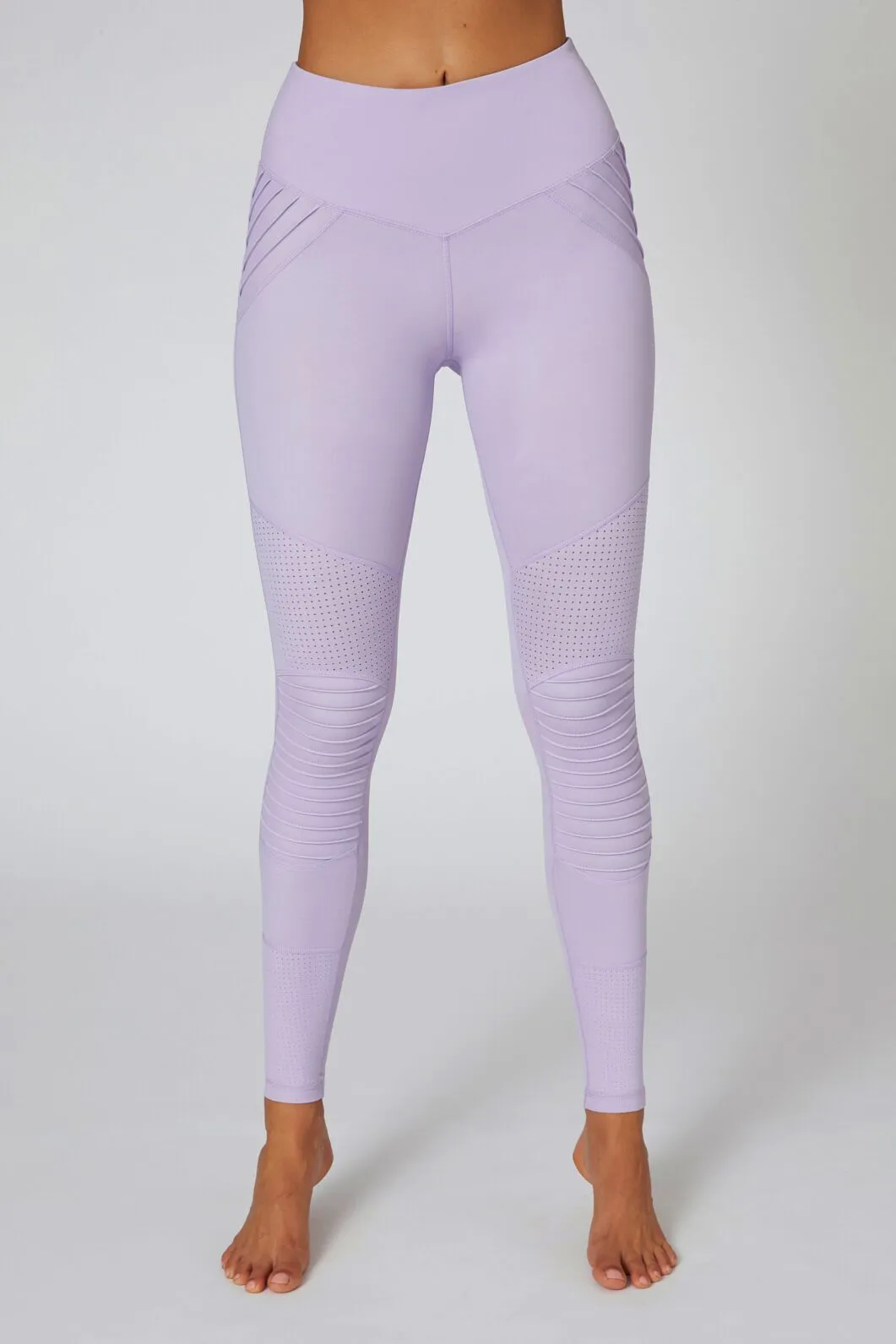 Peace of Mind Moto Legging -Lilac