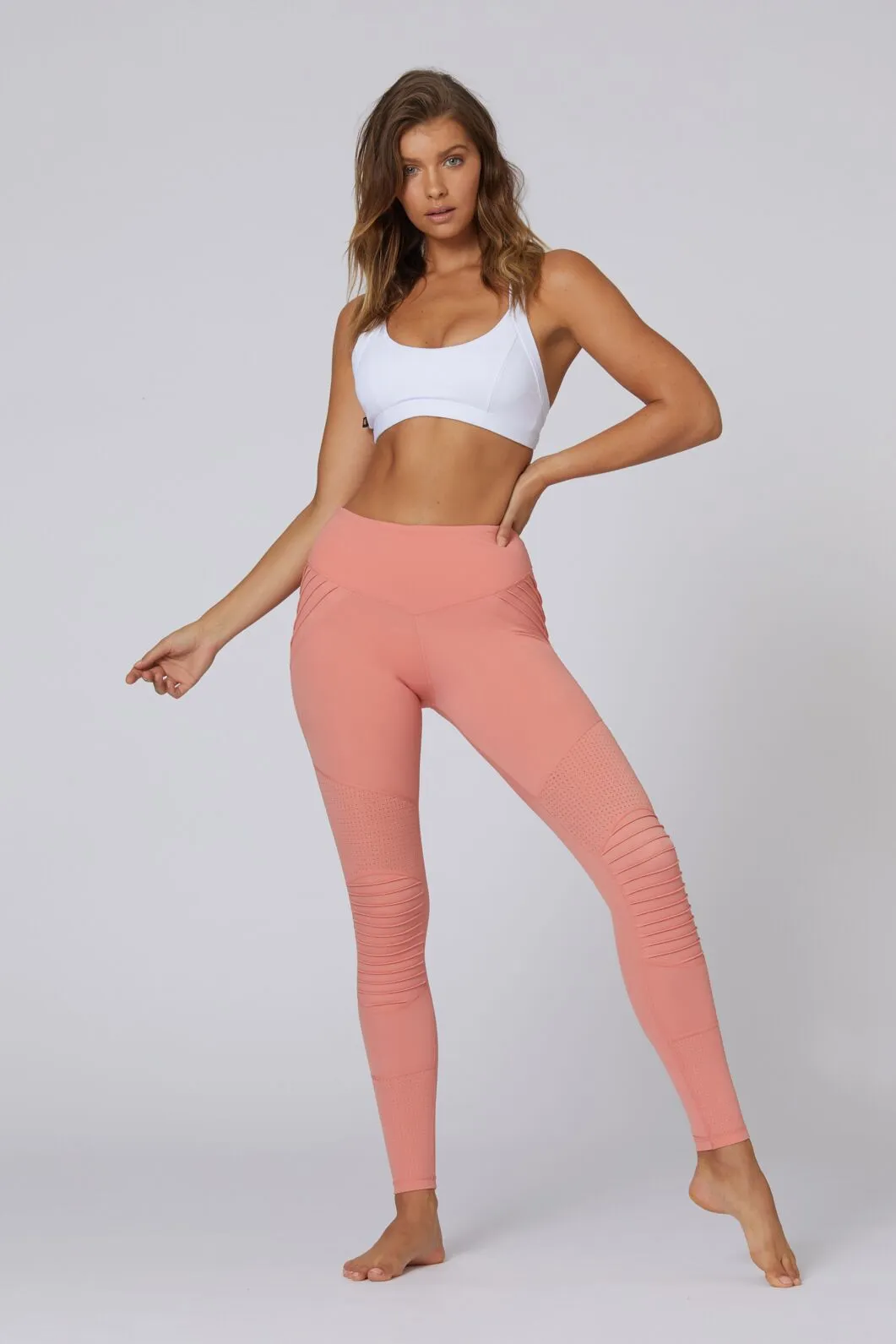 Peace of Mind Moto Legging -Lilac