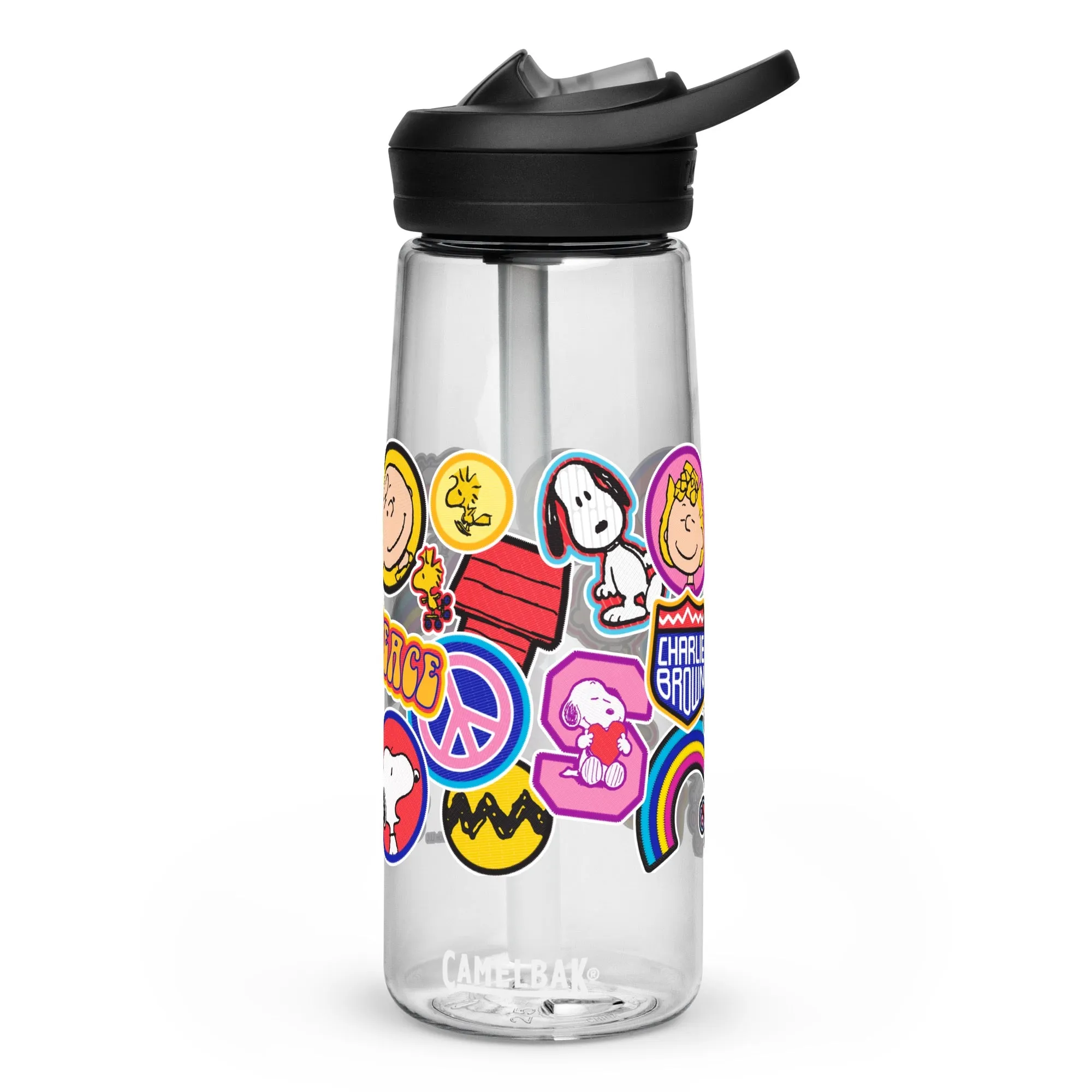 Peanuts Gang Stickers Camelbak Water Bottle