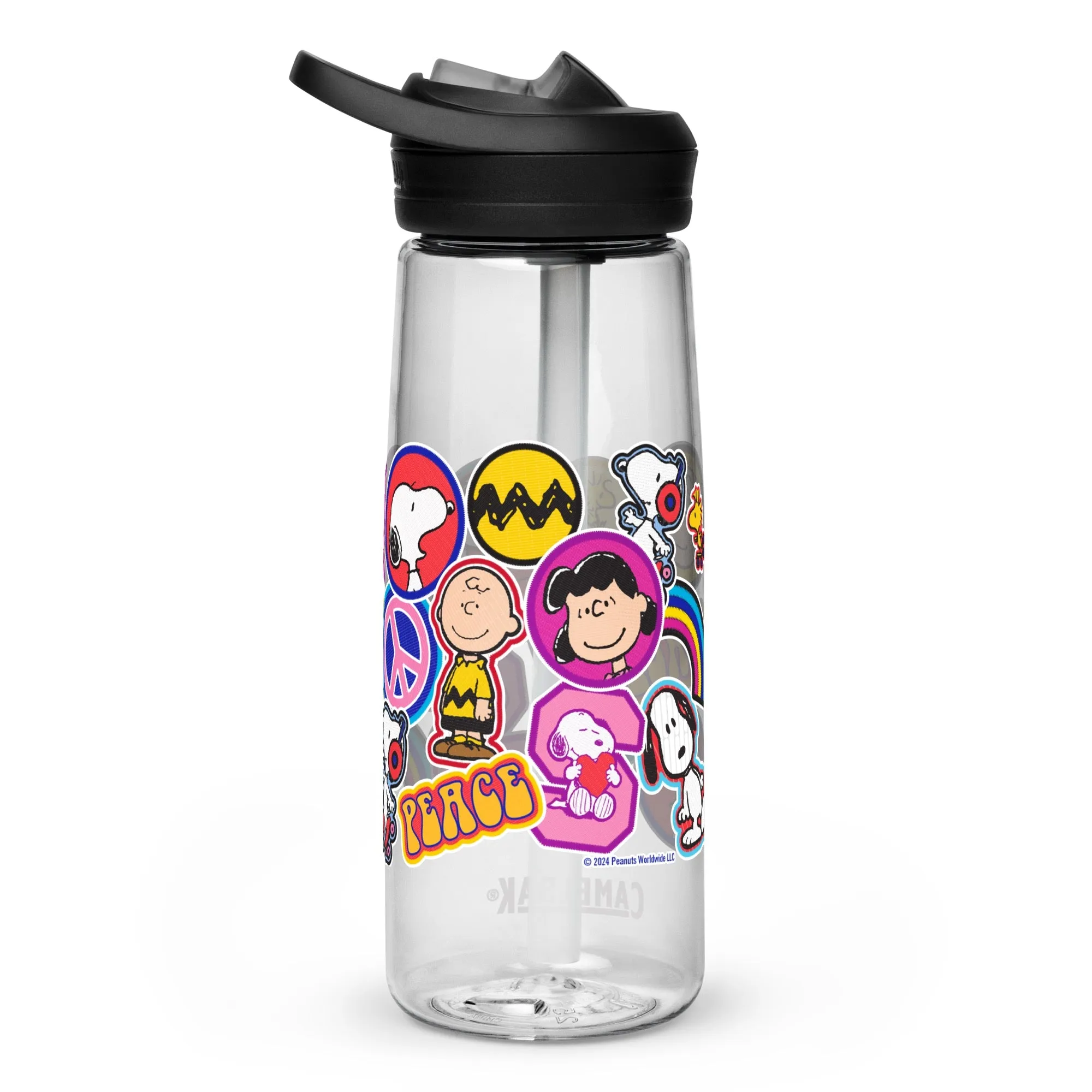 Peanuts Gang Stickers Camelbak Water Bottle