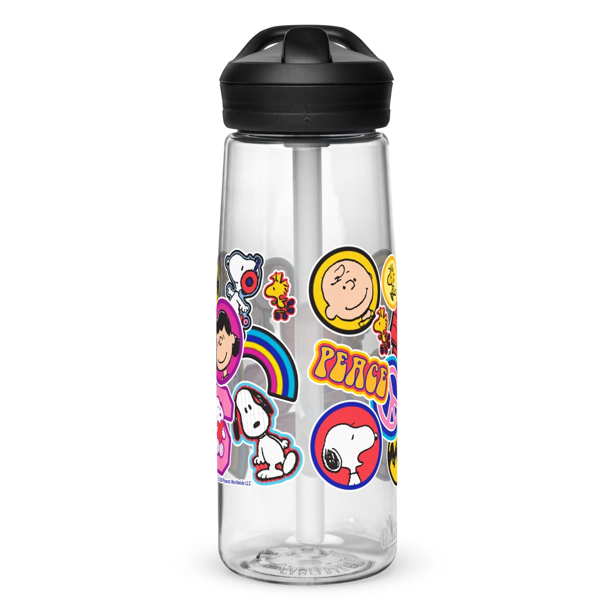 Peanuts Gang Stickers Camelbak Water Bottle