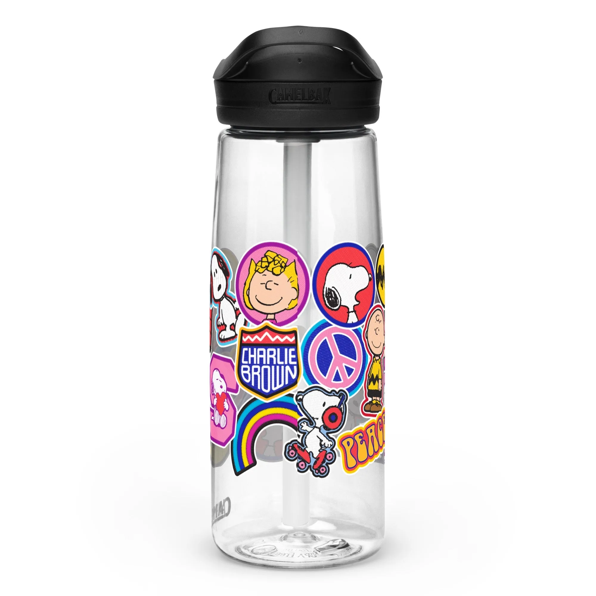 Peanuts Gang Stickers Camelbak Water Bottle