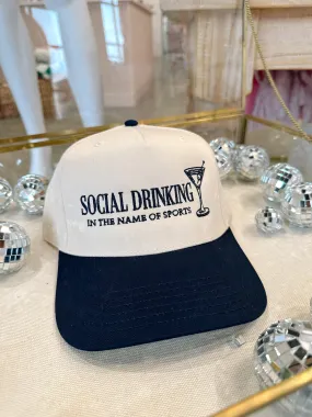 Social Drinking Sports Hat