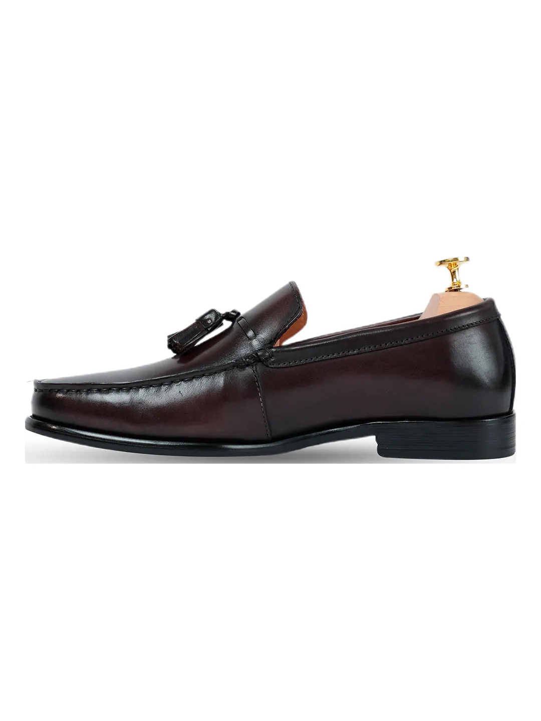 Stalwart Coffee Tassel Slip On