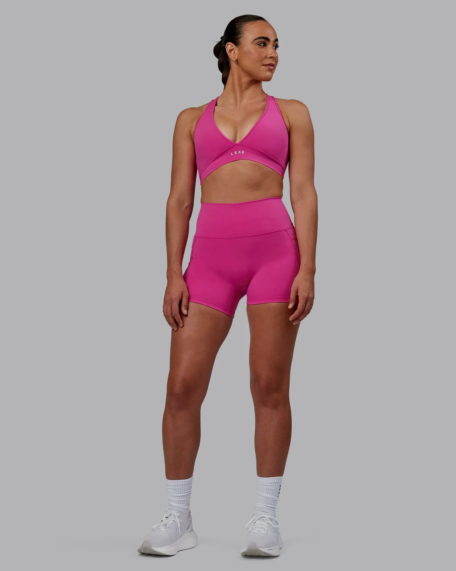 Stamina Sports Bra - Fuchsia Pink