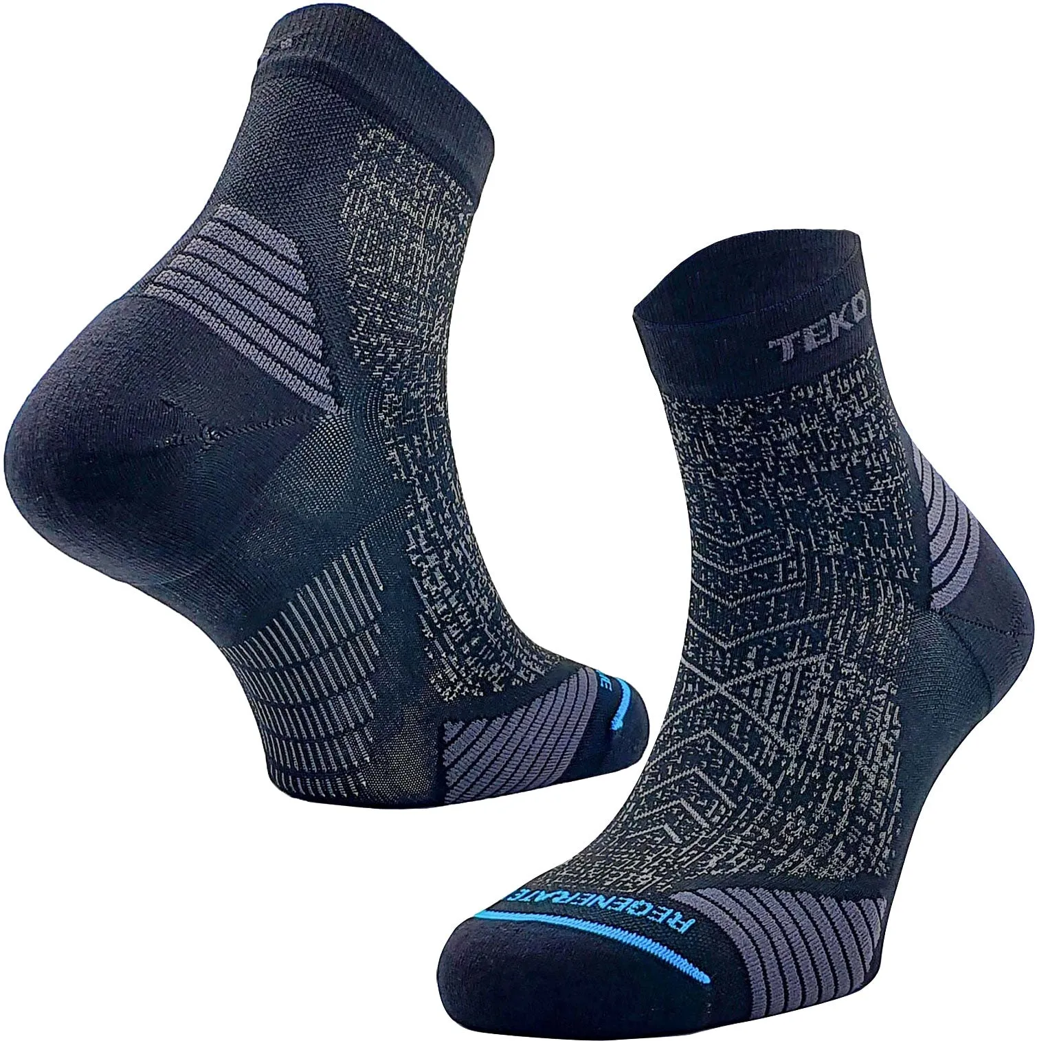 Teko ecoRUN 2.0 Lightweight Mini-Crew Sports Socks {T-2503}