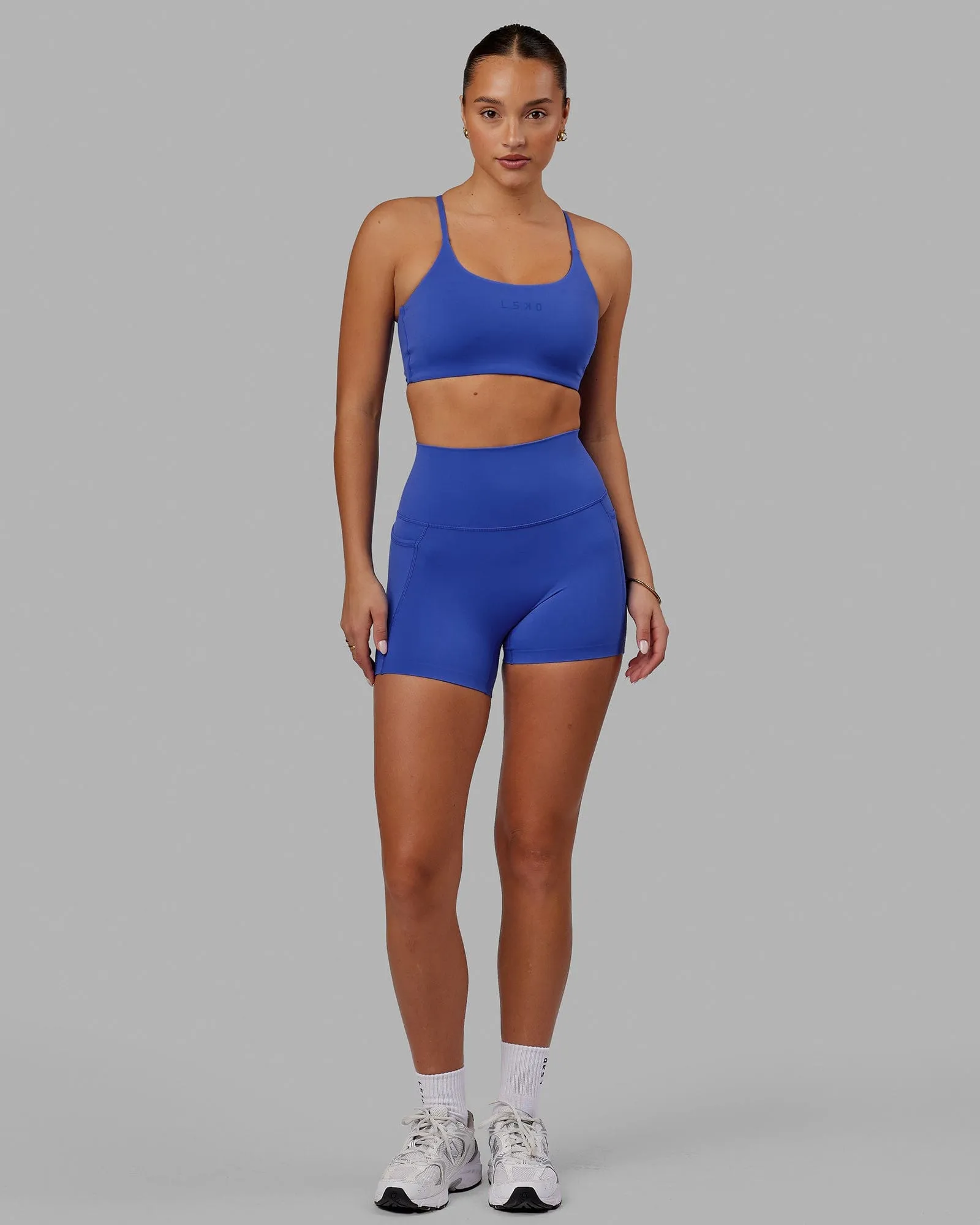 Twist Sports Bra - Power Cobalt