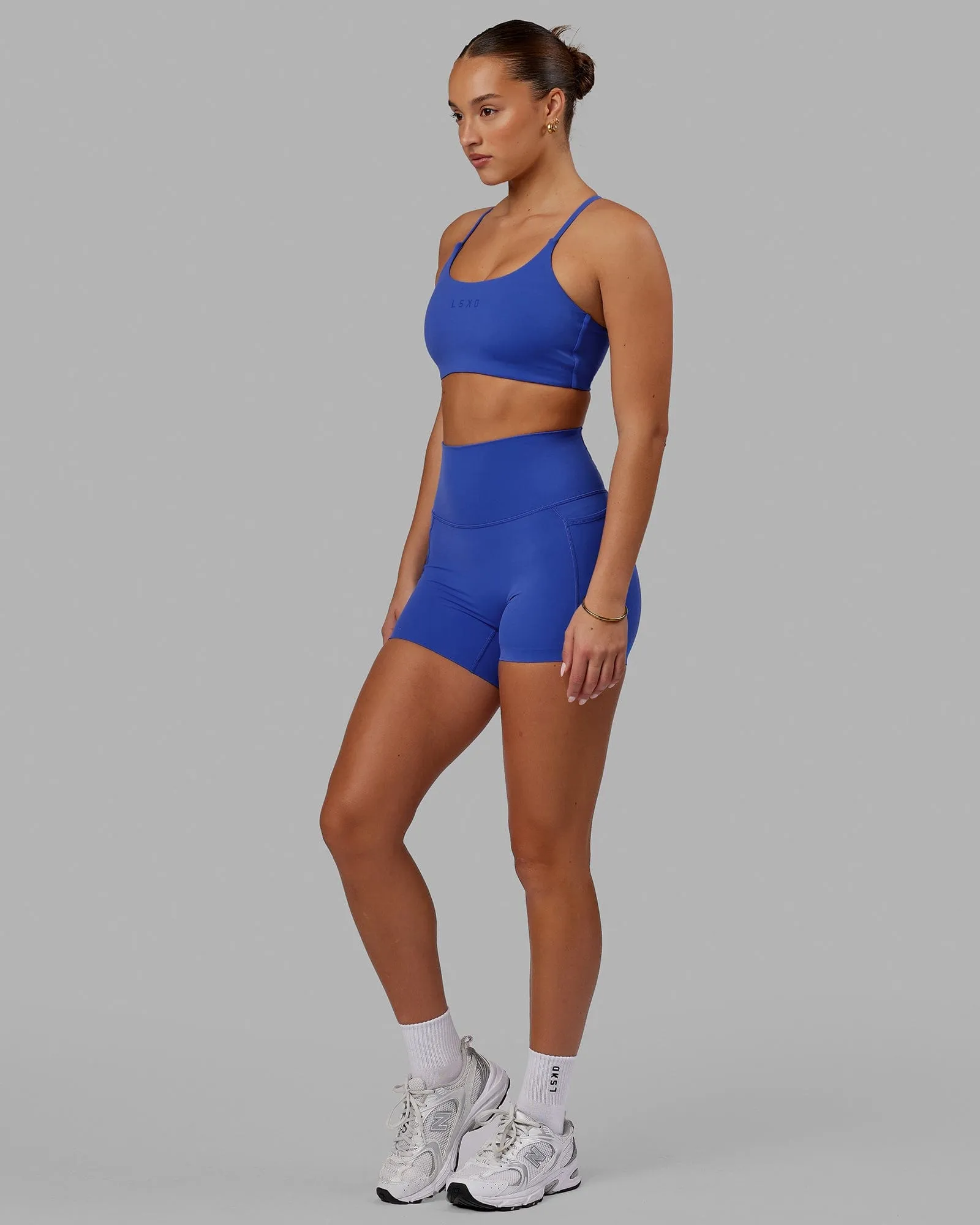 Twist Sports Bra - Power Cobalt