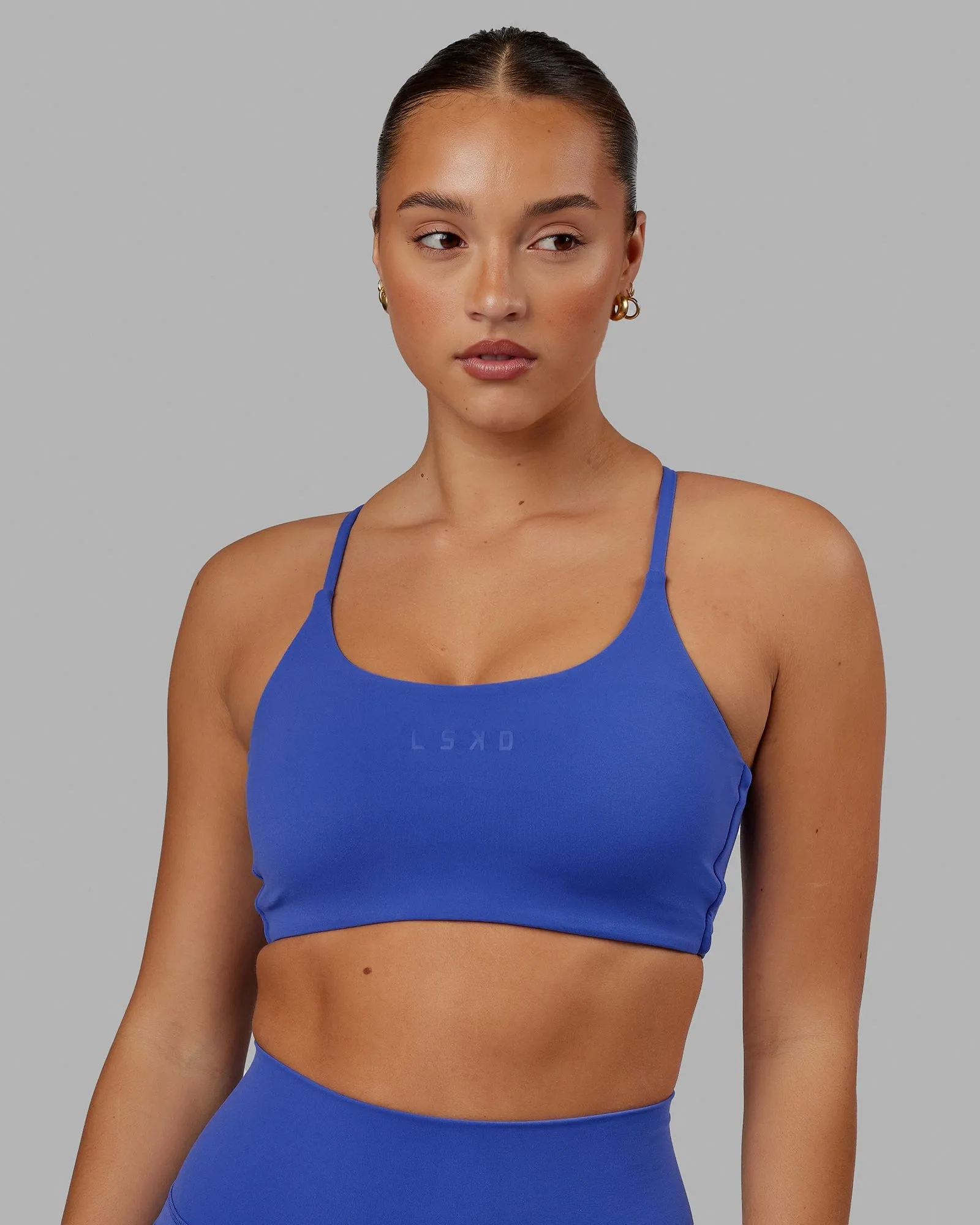 Twist Sports Bra - Power Cobalt