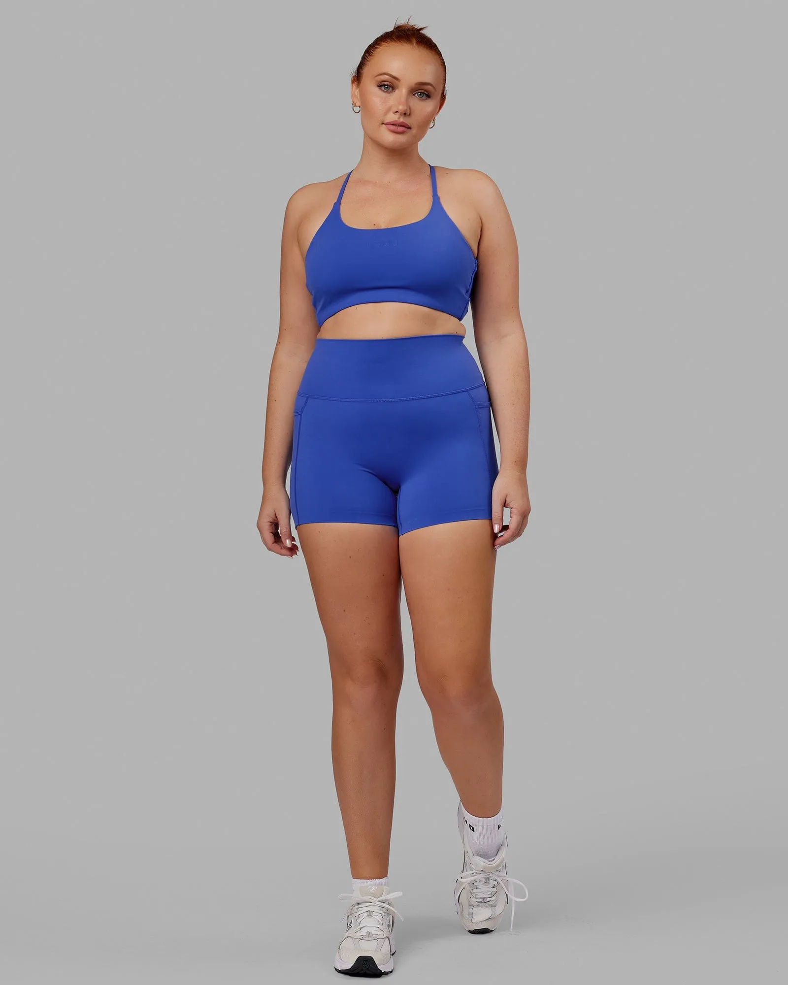 Twist Sports Bra - Power Cobalt