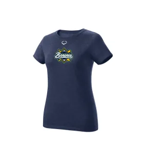 Women's Bananas EvoShield Training Tee - Navy