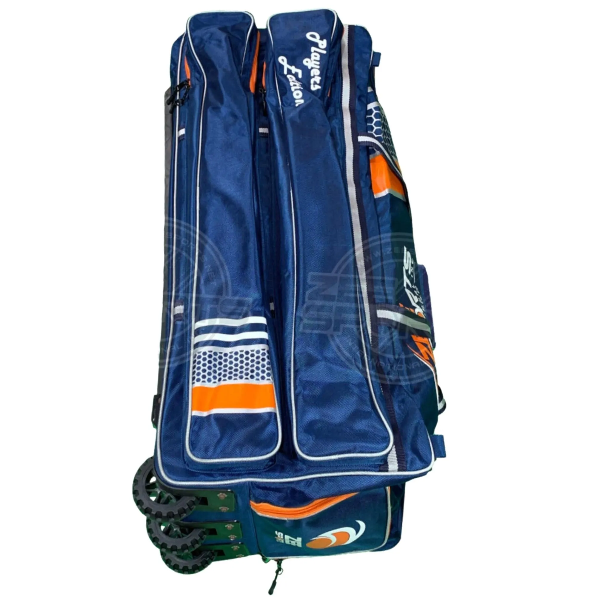 Zee Sports Kit Bag Orange & Navy Blue Player's Edition